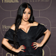In this Jan. 25, 2018 file photo, Cardi B attends the Warner Music Group pre-Grammy party in New York. Cardi B will make her first public appearance as a mom at the MTV Video Music Awards on Monday, Aug. 20. The rapper, who gave birth to Kulture Kiari Cephus last month, is up for video of the year with “Finesse,” her collaboration with Bruno Mars. The song’s video, inspired by the 1990s sketch comedy series “In Living Color,” is also nominated for four other honors.